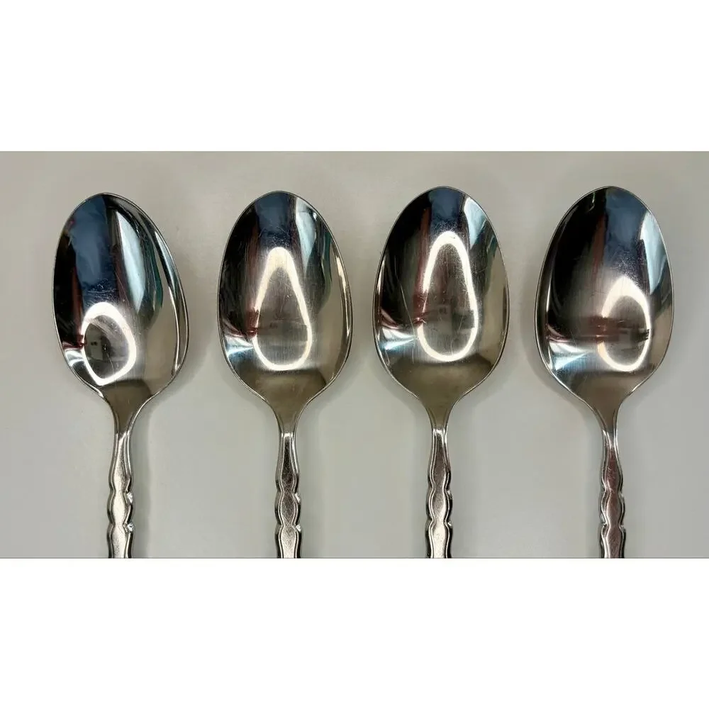 Oneida Cello Place/Oval Soup Spoon Set of 4
